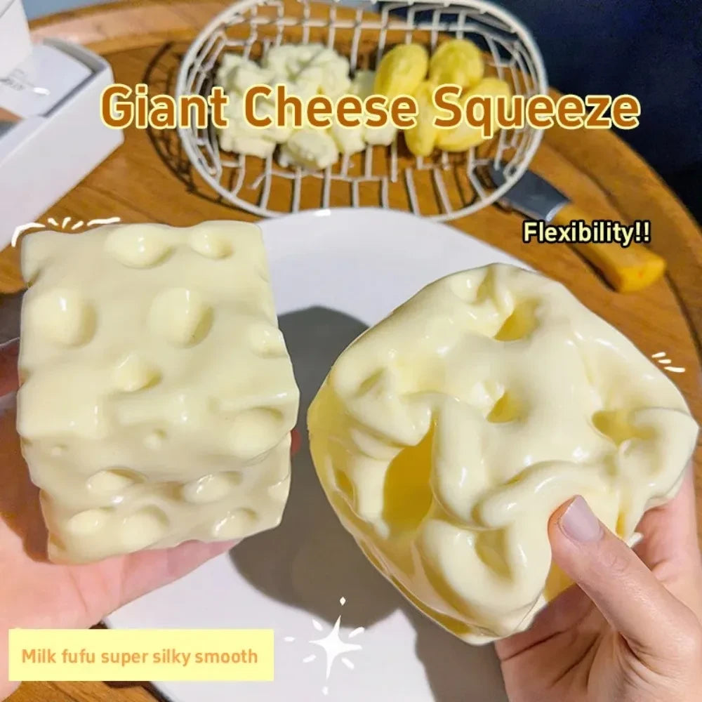 Cheese Cube Stress Ball