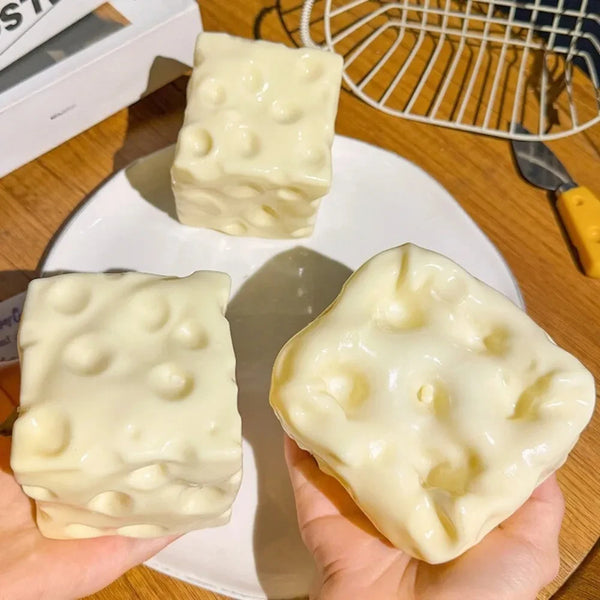 Cheese Cube Stress Ball