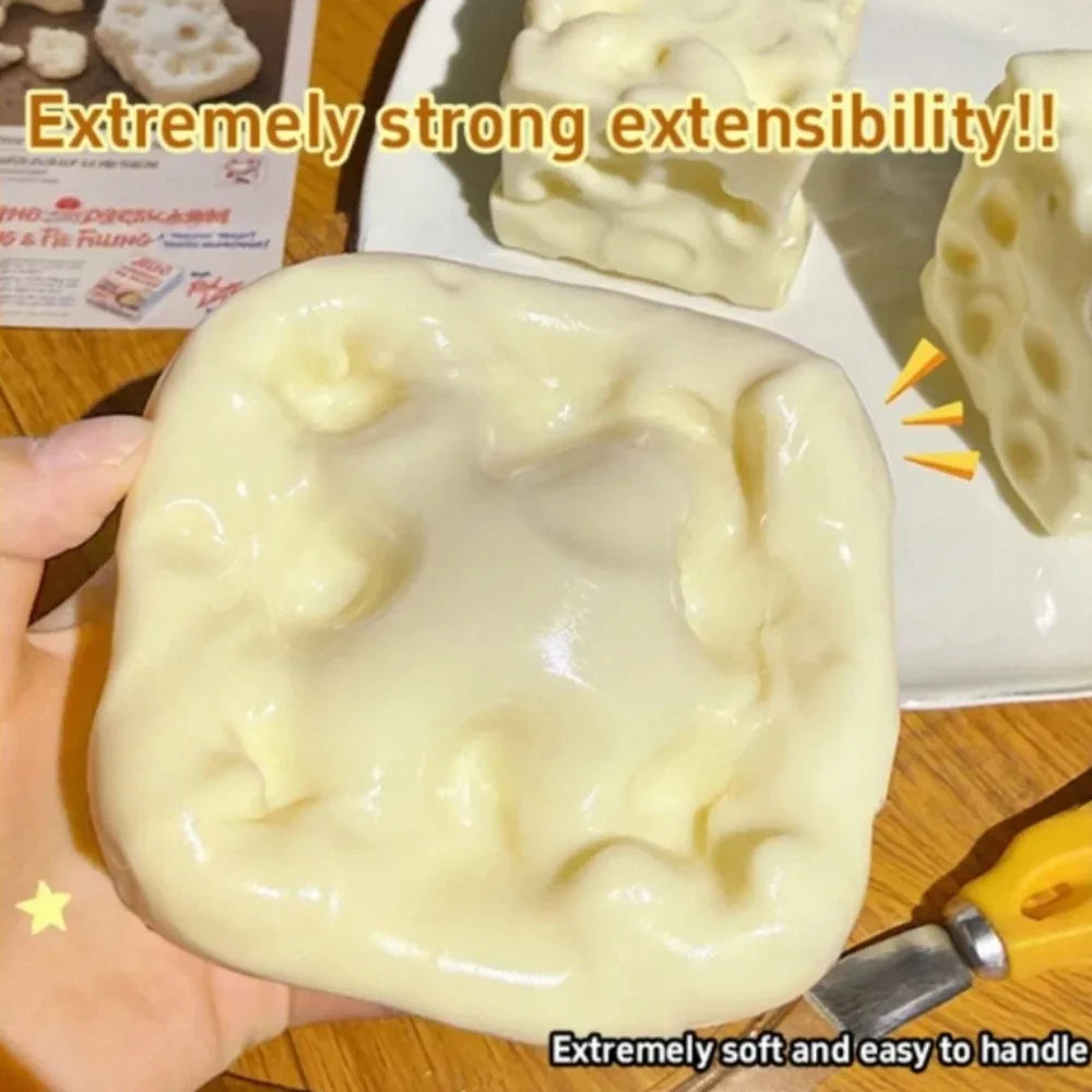 Cheese Cube Stress Ball
